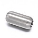 Barrel 304 Stainless Steel Magnetic Clasps with Glue-in Ends(STAS-D059-18C)-1