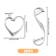 Zinc Alloy Twister Clasps(FIND-FH0005-27)-2