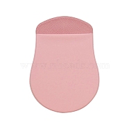 Polyester Mouse Storage Bag with Reusable Adhesive, Wireless Mouse Holder, Universal Stick-On Mouse Pouch, Pink, 135x97mm(PW-WG16720-02)
