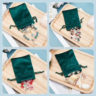 12Pcs Velvet Bags Drawstring Jewelry Pouches(TP-NB0001-29C)-5