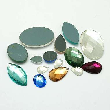 10mm Mixed Color Others Glass Cabochons