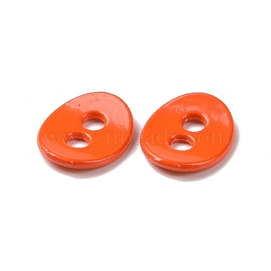 Spray painted Alloy Buttons(PALLOY-K001-04)-3