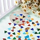 Треугольная мозаика стеклянные кабошоны(DIY-P045-09)-3