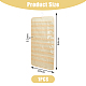 Transparent PVC Double Face Non-Woven Fabrics Jewelry Hanging Display Rolls with Hook(ODIS-WH0017-095B)-2