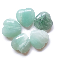 Natural Amazonite Display Decorations, Home Decoration Supplies, Heart, 25x25x10mm(PW-WG37563-04)
