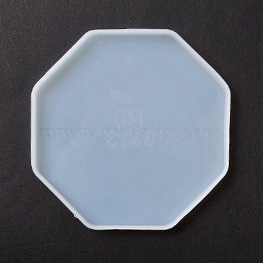 Diy восьмиугольная чашка коврик силиконовые Молды(X-DIY-E036-05)-2