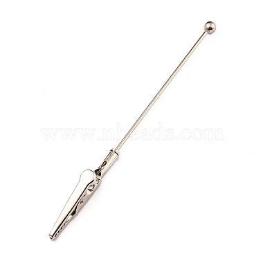 Iron Bracelet Tool Jewelry Helper Alligator Clip(AJEW-A053-01A)-2
