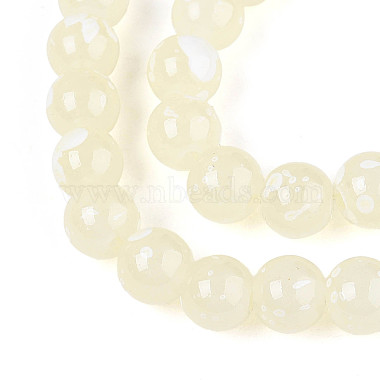 perles de verre de peinture de cuisson(X1-DGLA-N015-8mm-08)-3