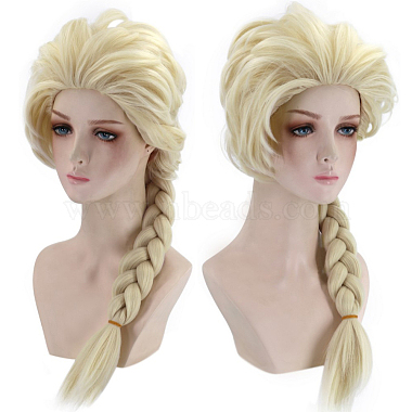 Perruques de cosplay blonde longue princesse(OHAR-I015-12)-5
