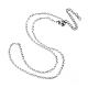 304 Stainless Steel Necklaces(NJEW-E080-09P)-1