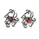 Alloy & Ruby Rhinestone Pendants(FIND-G118-07B-02)-1