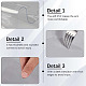 PVC Transparent Placemats(AJEW-WH20072-18A)-5