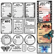 Custom PVC Plastic Stamps, for DIY Scrapbooking, Photo Album Decorative, Cards Making, Stamp Sheets, Film Frame, Stamp, Mixed Patterns, 29.7x21cm(DIY-WH0296-0015)