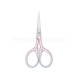 Stainless Steel Scissors, Sewing Scissors, Lavender Blush, 92x45mm(PW-WGC6FC1-02)