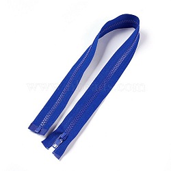 Garment Accessories, Nylon and Resin Zipper, with Alloy Zipper Puller, Zip-fastener Components, Dark Blue, 57.5x3.3cm(FIND-WH0031-B-17)