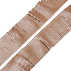 Imitation Leather Tassel Ribbons, Camel, 2 inch(50mm)(OCOR-XCP0001-48)