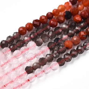 Natural & Synthetic Mixed Gemstone Beads Strands(G-D080-A01-03-13)-4