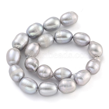 Natural Cultured Freshwater Pearl Beads Strands(PEAR-P062-10D)-4