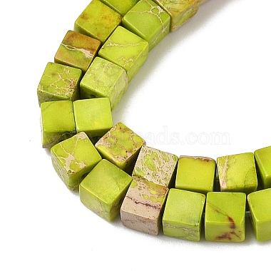 brins de perles de jaspe imp&eacute;rial synth&eacute;tiques teints(G-H087-F02-01C-1)-4