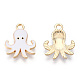 Pendentifs d'&eacute;mail en alliage(FIND-N048-022C)-1