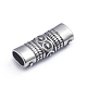 Retro 304 Stainless Steel Slide Charms/Slider Beads(STAS-L243-015AS)-2