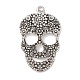 Day of the Dead Ornaments Tibetan Style Sugar Skull Pendants(X-TIBEP-22828-AS-NR)-1