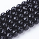 Brins de perles d'onyx noir naturel(X-G-E145-10mm-3B)-1