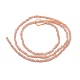 Natural Sunstone Beads Strands(G-A177-04-13)-2