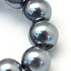 Backen gemalt pearlized Glasperlen runden Perle Stränge(X-HY-Q003-4mm-12)-3