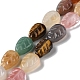 naturelles et synthétiques mélangées perles de pierres précieuses brins(G-M418-A08-01)-1