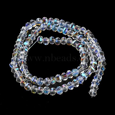 Transparent Electroplate Glass Beads Strands(GLAA-Q099-H01-09)-3