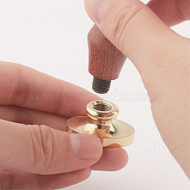 Wax Seal Brass Stamp Head(AJEW-WH0213-049)-4