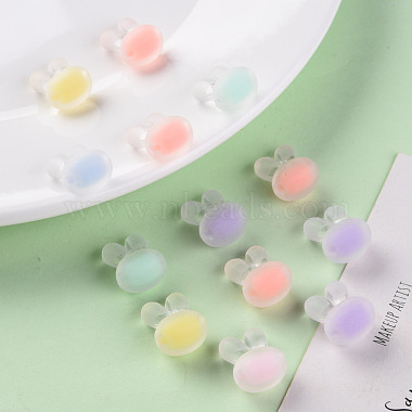 Perles en acrylique transparente(X-TACR-S152-12C)-6