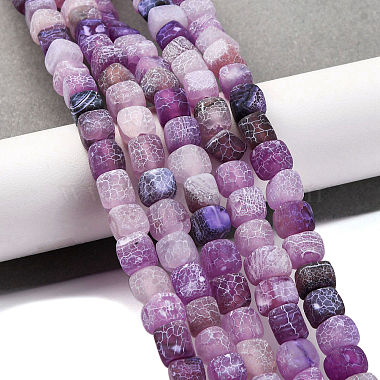 Natural Weathered Agate Beads Strands(G-NH0038-01E)-2