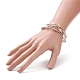 Glass Beads Five Loops Wrap Bracelets(BJEW-JB09056-05)-3