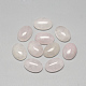 Cabochons de quartz rose naturel(G-R415-8x10-48)-1