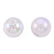 Rainbow Iridescent Plating Acrylic Beads(OACR-N010-073A)-3