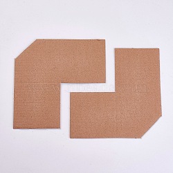 Safety Kraft Paper Photo Album Corner Protector, BurlyWood, 130x130x1.8mm(TOOL-WH0045-03A-A)