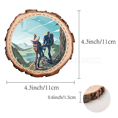 Printed Wood Round Sheets(AJEW-WH0363-003)-2