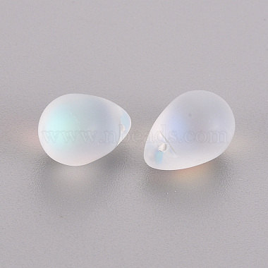Transparent Spray Painted Glass Charms(GLAA-T016-37-C01)-2