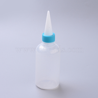 White Plastic Empty Bottle