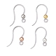 48Pcs 4 Color Eco-Friendly Plastic Earring Hooks(STAS-LS0001-01)-1