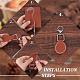 DIY Leather Keychain Acrylic Templates(FIND-WH0420-105B)-4
