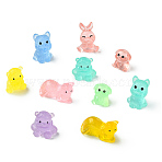 30Pcs 6 Styles Luminous Resin Display Decorations, Micro Landscape Dollhouse Accessories, Pretending Prop Decorations, Mixed Shape, Mixed Color, 17~30x13~17x14~26mm, 5pcs/style(DJEW-YW0001-09B)