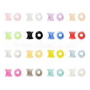 32Pcs 16 Colors Silicone Glitter Thin Ear Gauges Flesh Tunnels Plugs, Ring, Mixed Color, 6mm, Hole: 5.4mm, 2pcs/color(FIND-YW0001-19A)