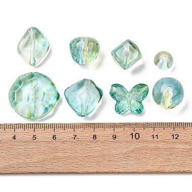 Two Tone Transparent Acrylic Beads(OACR-Z041-15)-4
