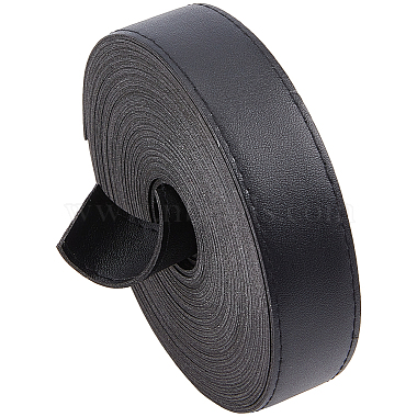 25mm Black Imitation Leather Thread & Cord