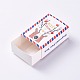 創造的なポータブル折りたたみ紙の引き出しボックス(CON-D0001-02B)-2