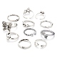 11 Style Adjustable Alloy Finger Rings(RJEW-LS0001-14AS)-4