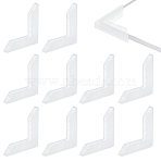 PP L-shaped Triangle Corner Protector, Guards Cover Cushion, for Ceramic, Glass, Metal Sheet Transportation Protection, WhiteSmoke, 33x33x5mm(FIND-WH0152-324B)